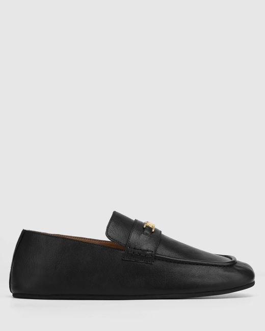 Naked Wolfe Black Rover Loafer Leather