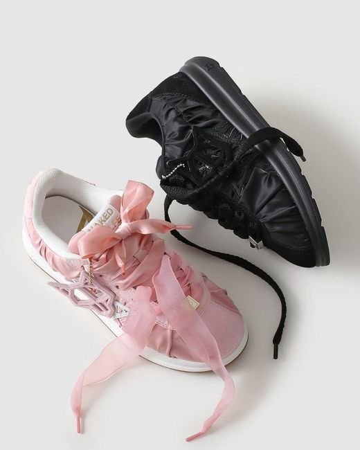 Naked Wolfe Pink Expensed Satin Scrunch