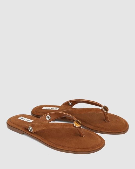 Naked Wolfe Natural Sammy Tan Suede
