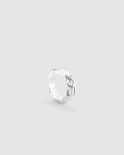 Naked Wolfe White Aliah Stacked Rings