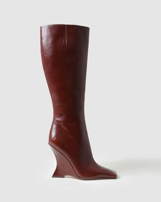 Naked Wolfe Brown Adriana Leather