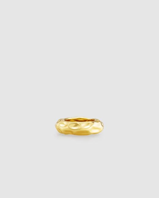 Naked Wolfe Metallic Aliah Stacked Rings