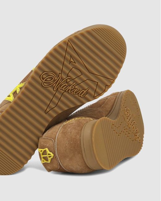 Naked Wolfe Brown Exposuree Suede Tan