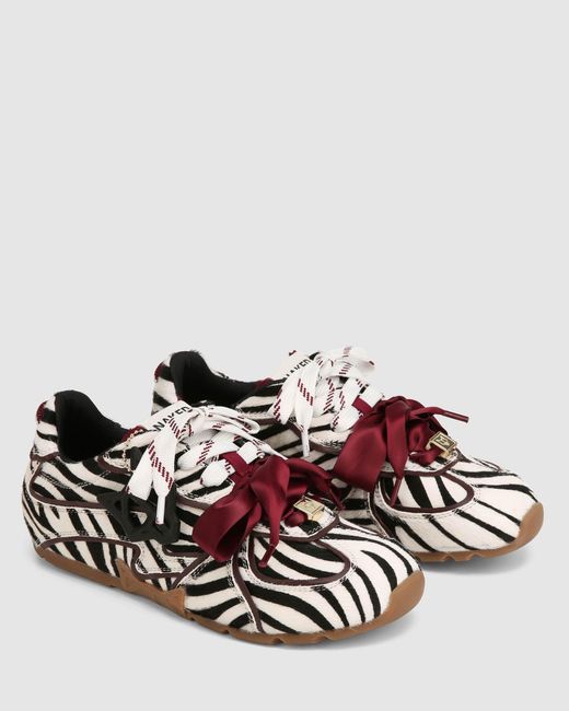 Naked Wolfe White Adored Zebra Pony