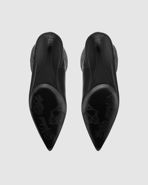 Naked Wolfe Black Keria Nappa Prince Leather