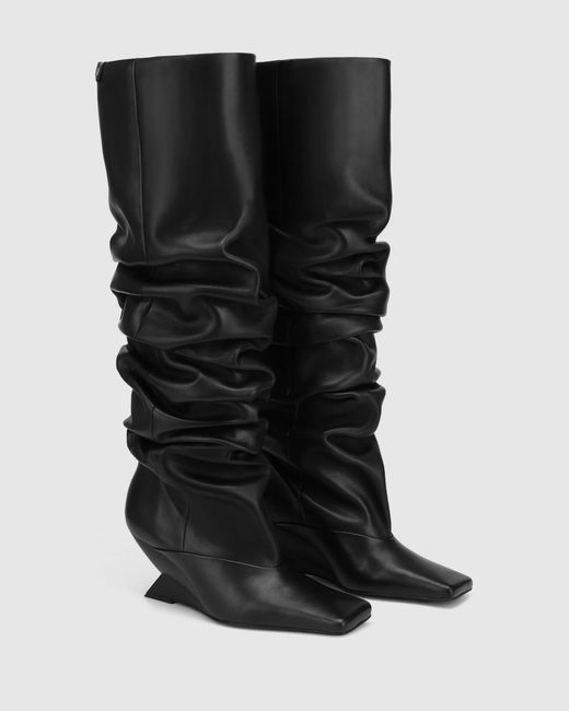 Naked Wolfe Black Allie Leather