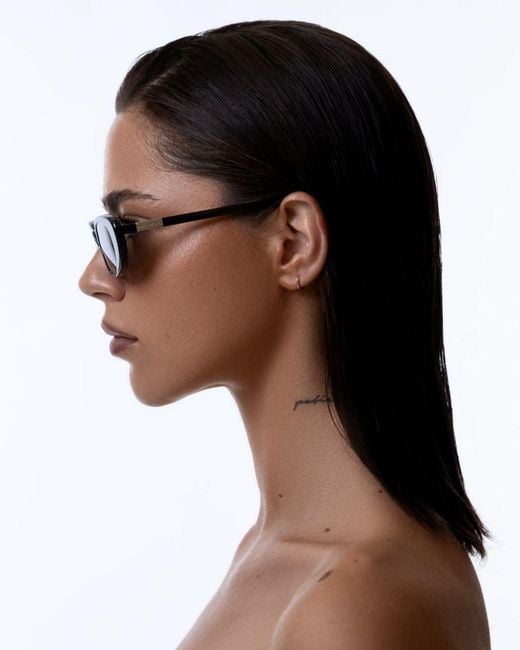 Naked Wolfe Black Alexa Sunglasses