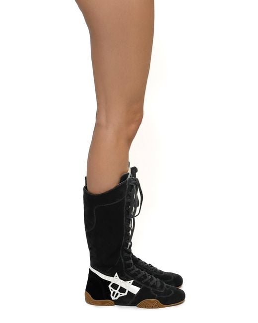Naked Wolfe Black Betsy Suede