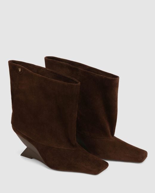 Naked Wolfe Brown Shade Suede