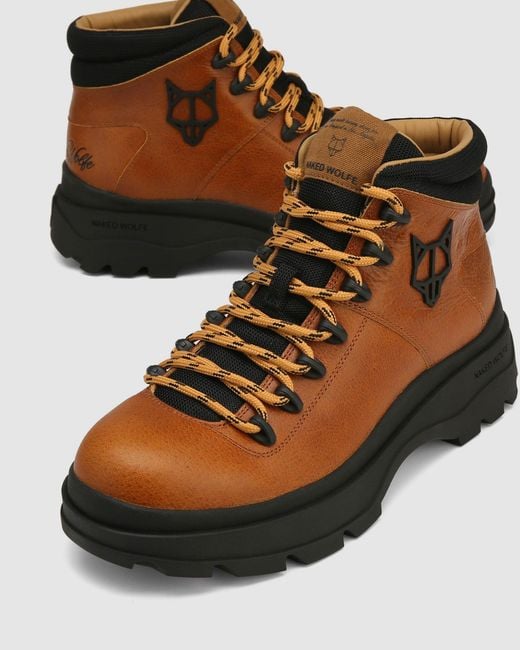 Naked Wolfe Brown Aspire Tan Leather