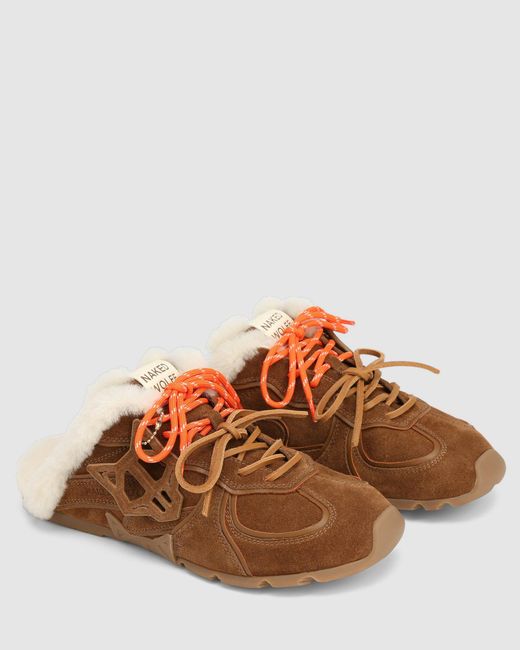 Naked Wolfe Brown Arc Suede
