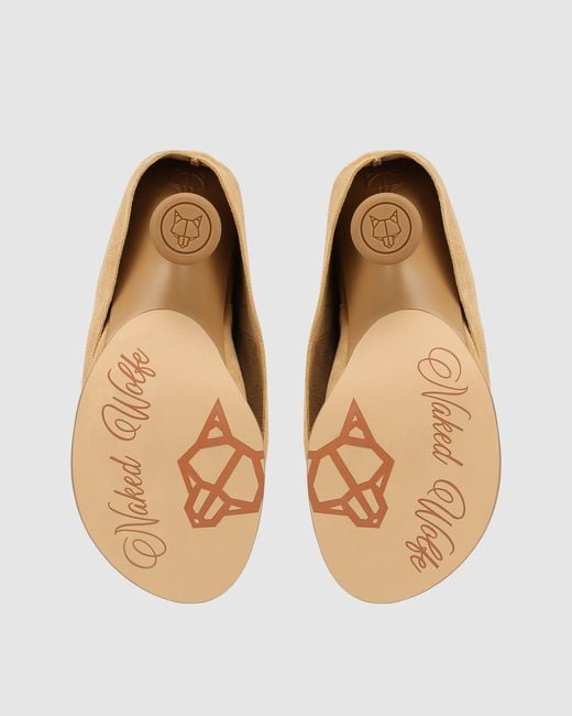Naked Wolfe Natural Bam Suede