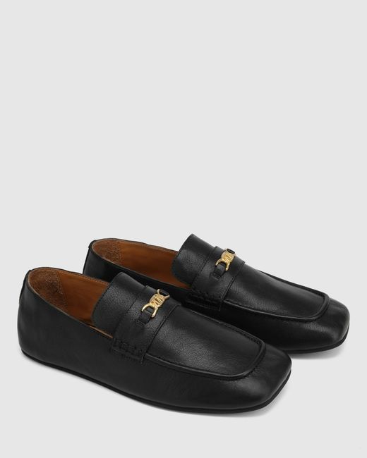 Naked Wolfe Black Rover Loafer Leather