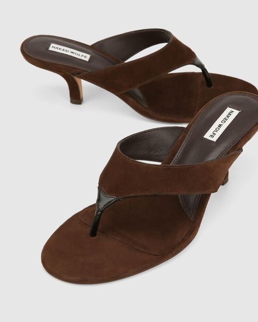 Naked Wolfe Brown Marley Suede