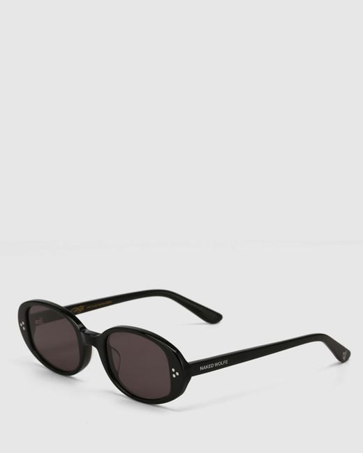 Naked Wolfe Black Milan Sunglasses