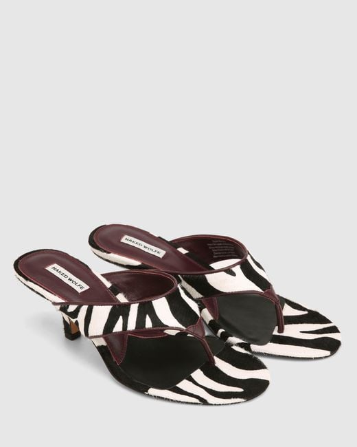 Naked Wolfe White Marley Zebra Pony