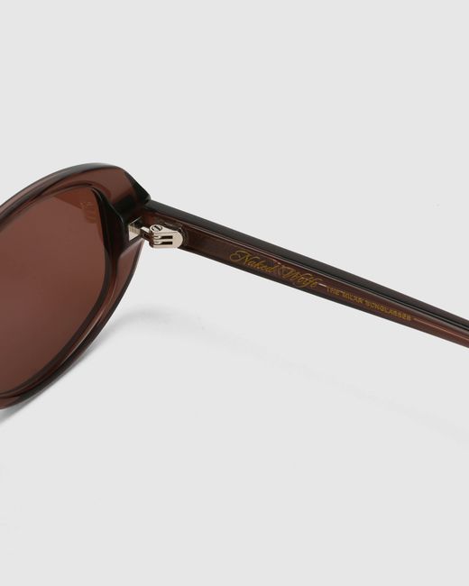 Naked Wolfe Brown Milan Sunglasses