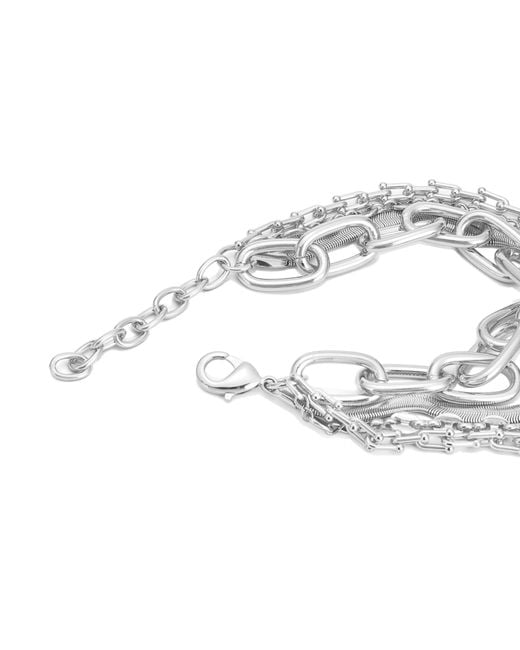 Naked Wolfe Metallic Anklet Chain
