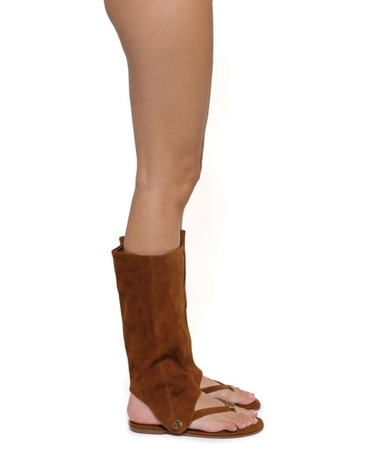 Naked Wolfe Natural Sammy Tan Suede