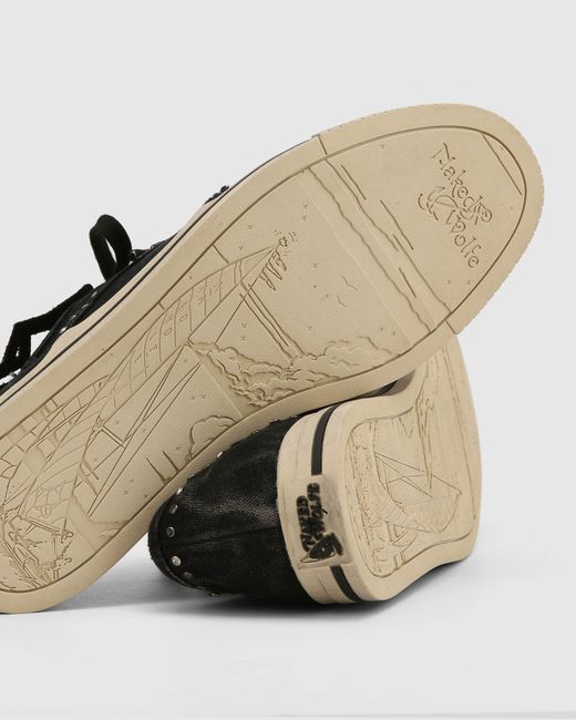 Naked Wolfe Black The Sailing Sneaker Canvas