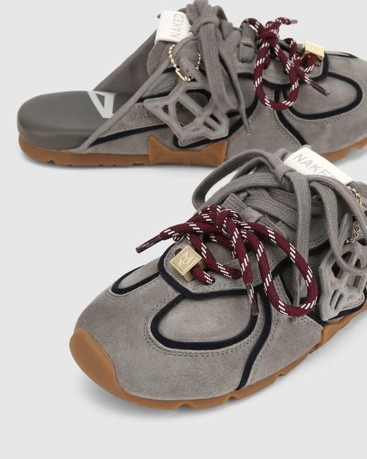 Naked Wolfe Gray Admire Suede
