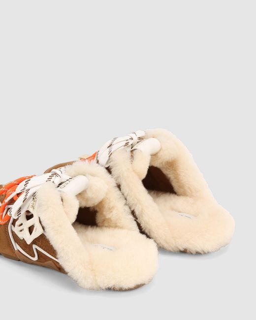 Naked Wolfe Brown Adorn Tan Suede
