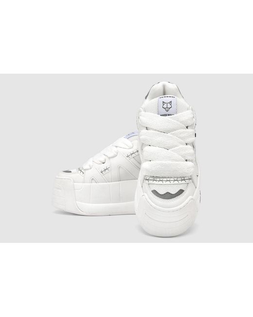 Naked Wolfe Slider White