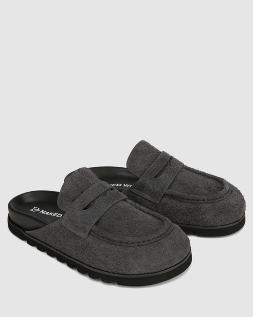 Naked Wolfe Black Cord Dark Suede