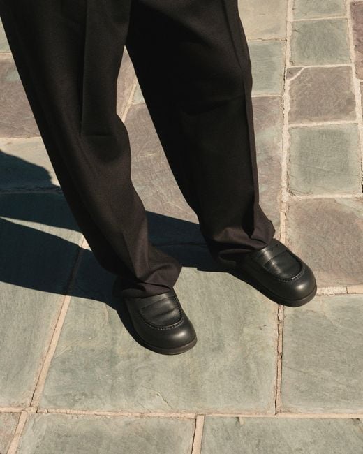 Naked Wolfe Black Cord Pebble Leather