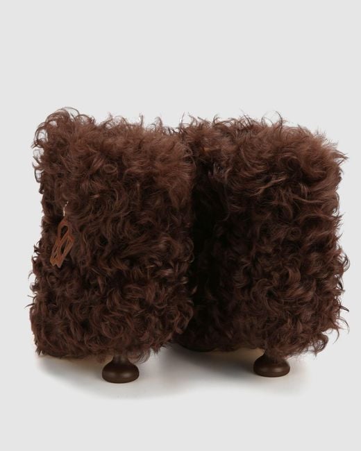 Naked Wolfe Brown Bam Shearling