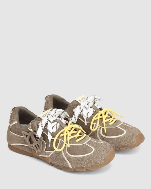Naked Wolfe Brown Ace Suede