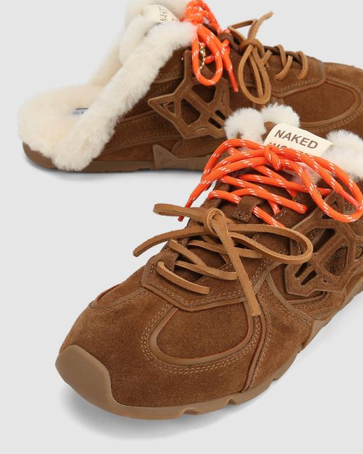 Naked Wolfe Brown Arc Suede