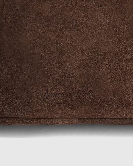 Naked Wolfe Brown Candy Chocolate Suede