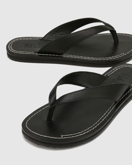 Naked Wolfe Black St Barths Leather