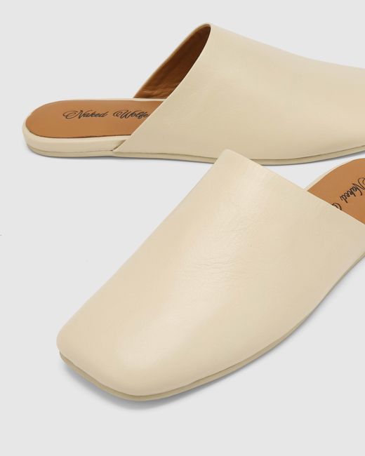 Naked Wolfe Natural The Reaper Mule Bone Leather