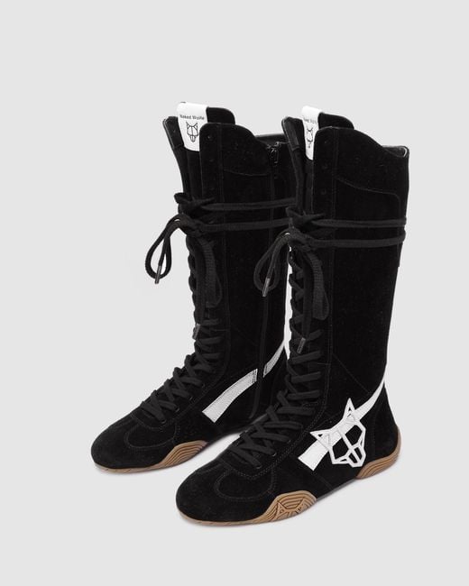 Naked Wolfe Black Betsy Suede