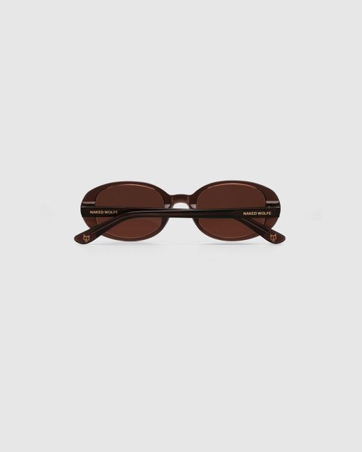 Naked Wolfe Brown Milan Sunglasses
