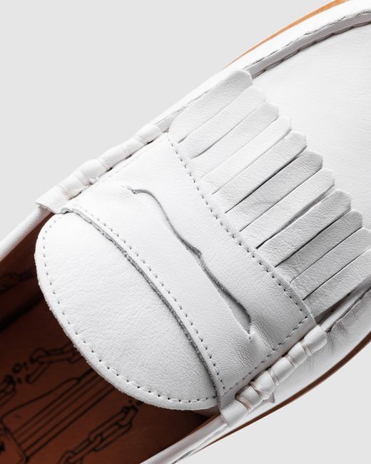 Naked Wolfe White Ravello Leather