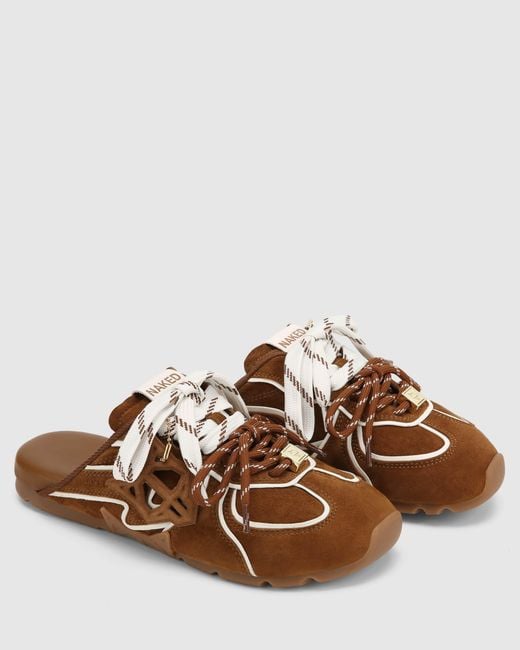 Naked Wolfe Brown Admire Suede