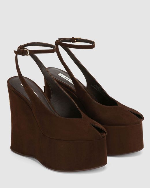 Naked Wolfe Brown Tansy Suede