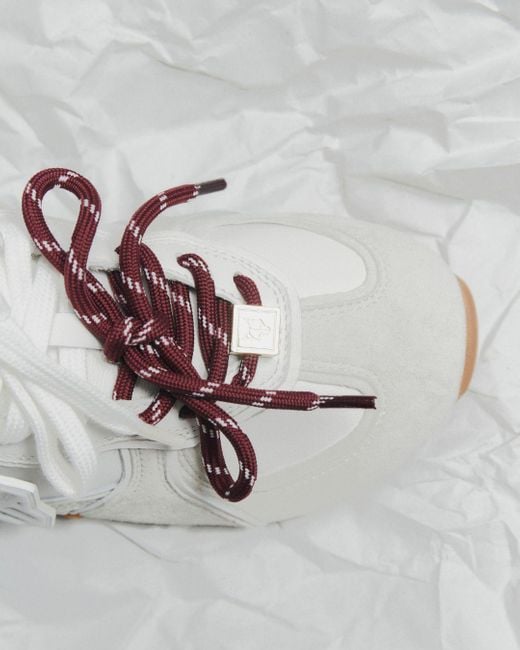 Naked Wolfe White Adored Suede/Leather