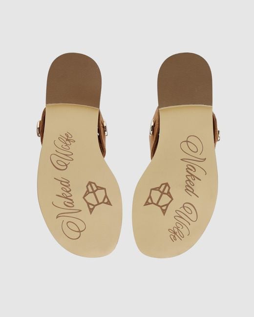 Naked Wolfe Natural Sammy Tan Suede