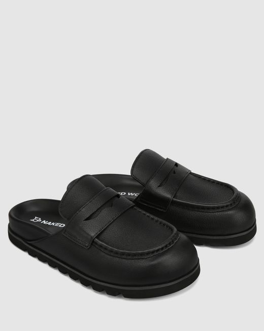 Naked Wolfe Black Cord Pebble Leather