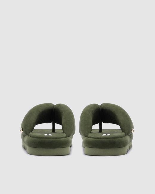 Naked Wolfe Green Hilary Suede