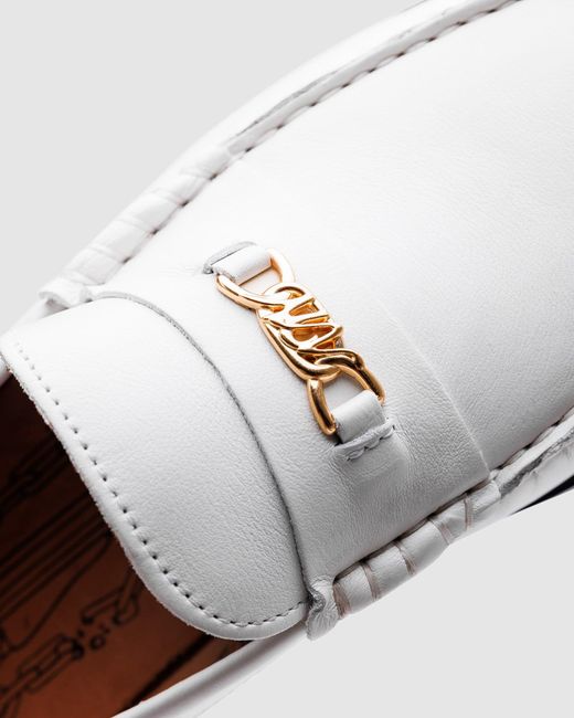 Naked Wolfe White Roma Leather