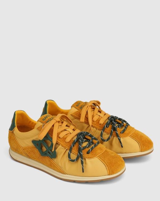 Naked Wolfe Yellow The Ballet Sneaker Nylon