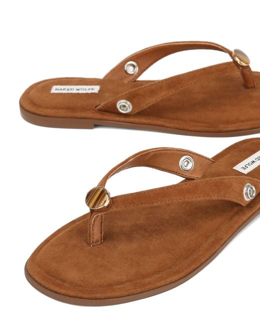 Naked Wolfe Natural Sammy Tan Suede