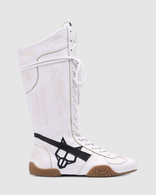Naked Wolfe White Betsy Alcohol Leather