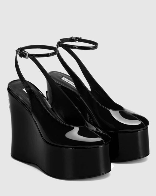 Naked Wolfe Black Tansy Patent Leather