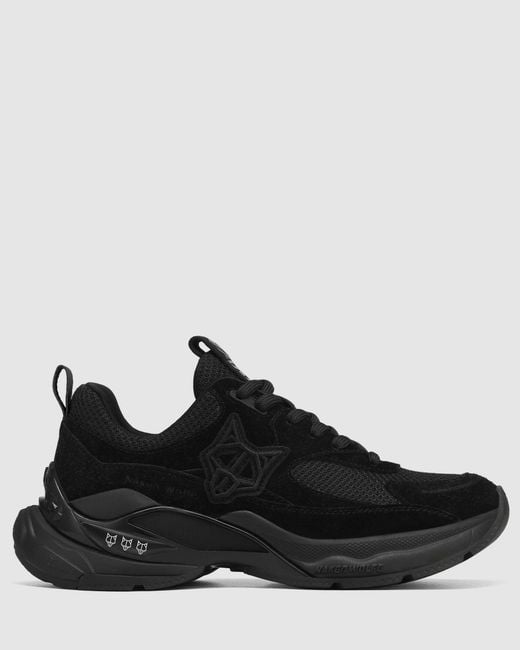 Naked Wolfe Super Double Black Suede